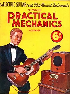 Advertising Archives Collection: 1930s UK Practical Mechanics Magazine Cover