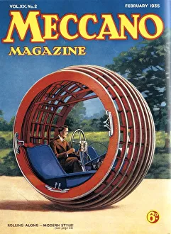1930s UK visions of the future meccano futuristic