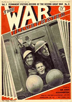 1930s UK The War Illustrated Magazine Cover