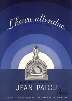 Adverti Prints: 1930s USA jean patou l heure attendue the awaited hour womens