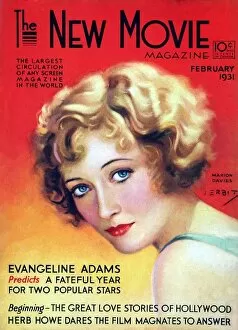 Advertising Archives Collection: 1930s USA The New Movie Magazine Magazine Cover