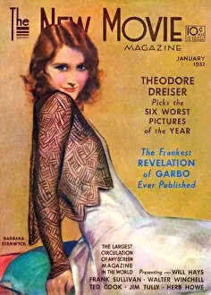 Celebrities Collection: 1930s USA The New Movie Magazine Magazine Cover