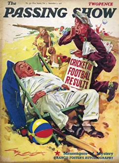 1930s Prints: 1930s, USA, The Passing Show, Magazine Cover