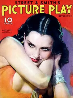 Celebrities Collection: 1930s USA Picture Play Magazine Cover