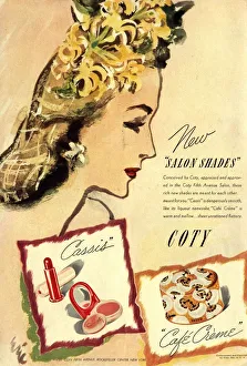 1933 1930s USA coty make-up makeup lipsticks lipstick face powder 1933 1930s USA coty make-up makeup lipsticks lipstick face powder