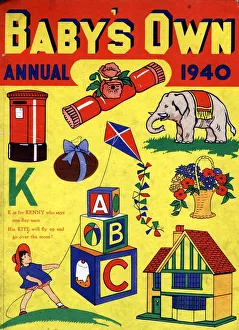 1940 1940s UK babies own annualss baby