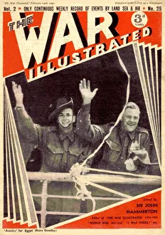 Advertising Archive Prints: 1940s UK The War Illustrated Magazine Cover