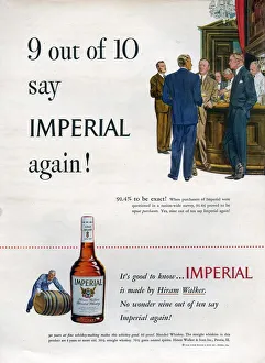 Images Dated 23rd May 2012: 1940s, USA, Imperial, Magazine Advert