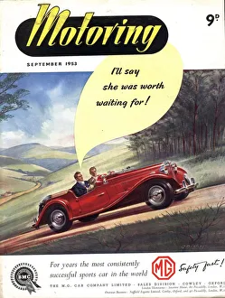 1950s UK cars mg