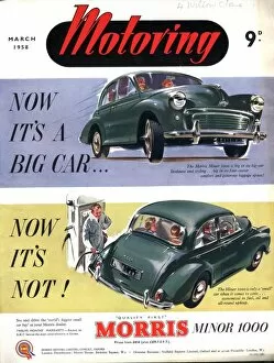 Adverts Collection: 1950s UK cars morris minor
