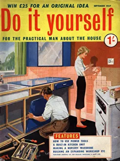 Do It Yourself 1950s UK diy kitchens magazines do it yourself interiors