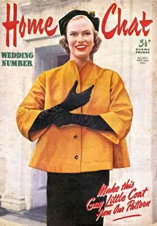 Fashion Collection: 1950s UK Home Chat Magazine Cover