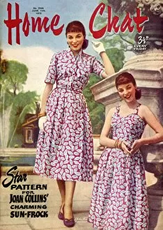 Advertising Archives Collection: 1950s UK Home Chat Magazine Cover