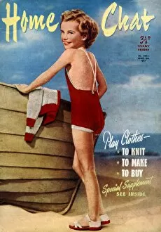 Images Dated 12th July 2013: 1950s UK Home Chat Magazine Cover