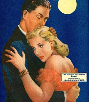 <b class=qtipBold><figcaption>30579955</figcaption></b><br>1950s UK Illustrations Magazine Plate<br><em>© Image Courtesy of The Advertising Archives</em> 30579955