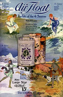 Seasons Prints: Air-Float, 1910s, USA