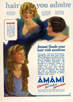 Amami Shampoos 1920s UK