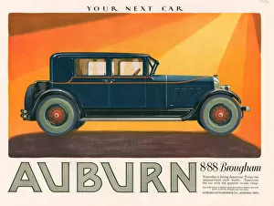 American Prints: Aubern 1926 1920s USA cc cars