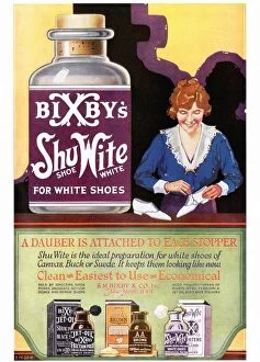 Images Dated 4th March 2005: Bixbys 1920s USA shoes shoe white products clothing clothes