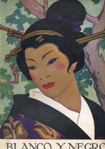 Spanish Artwork Prints: Blanco y Negro 1930 1930s Spain cc oriental portraits magazines