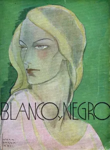 Womens Prints: Blanco y Negro 1932 1930s Spain cc portraits womens magazines