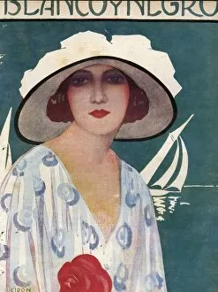 Spanish Artwork Collection: Blanco y Negro 1934 1930s Spain cc hats womens portraits magazines