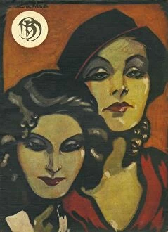 Images Dated 18th December 2008: Blanco y Negro 1934 1930s Spain cc portraits womens magazines
