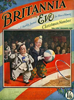 Britannia & Eve 1929 1920s UK dwarves little people clowns magazines dwarfs