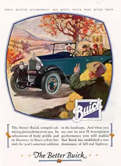 Images Dated 2008: Buick 1925 1920s USA cc cars autumn seasons waving