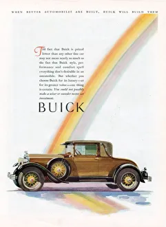 Buick 1928 1920s USA cc cars rainbows