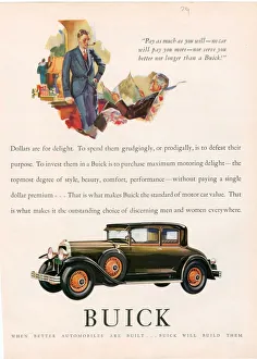Buick 1929 1920s USA cc cars pipes smoking