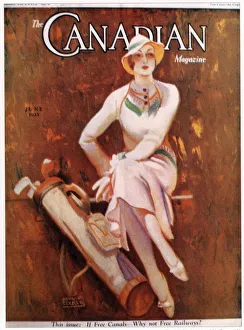 American Prints: Canadian 1930s USA golf magazines