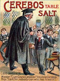 Images Dated 9th August 2006: Cerebos Salt 1900s UK punishments teachers school