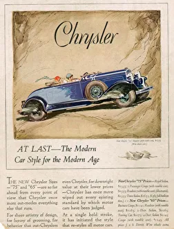 Chrysler 1928 1920s USA cc cars