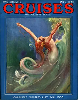 Cruises 1930s UK mermaids magazines nautical