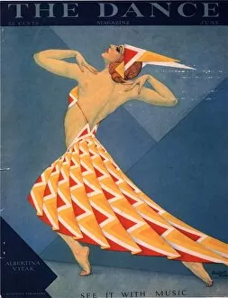 Nineteen Twenties Collection: The Dance 1920s USA art deco magazines