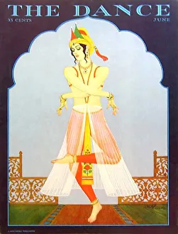 The Dance 1927 1920s USA magazines exotic Oriental Indian maws