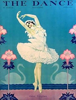 Images Dated 9th July 2009: The Dance 1929 1920s USA Anna Pavlova magazines ballet maws