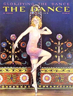The Dance 1929 1920s USA Joan Oldham magazines maws