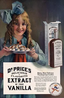 1910s Prints: Dr Prices extract of Vanilla 1914 1910s USA
