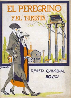 Images Dated 2008: El Peregrino Yel Turista 1925 1920s Spain cc