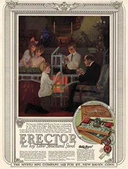 Family Prints: Erector 1920s USA CC meccano