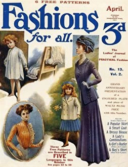Nineteen Hundreds Collection: Fashion For All 1909 1900s UK magazines