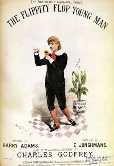 1800's Collection: The Flippity Flop Young Man 1882 1880s UK fey camp men gay