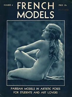 French Models 1930s USA nudes nudity naked magazines mens