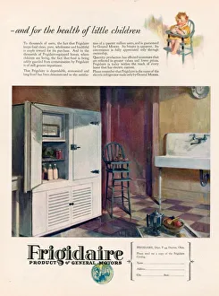 Frigidaire 1926 1920s USA cc fridges appliances refridgerators refrigerators Frigidaire 1926 1920s USA cc fridges appliances refridgerators refrigerators