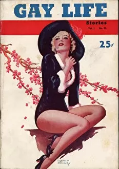1930's Collection: Gay Life 1930s USA glamour pin-ups magazines v