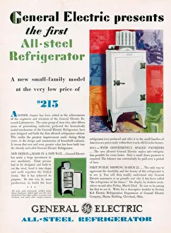 General Electric 1929 1920s refridgerators refrigerators fridges appliances steel General Electric 1929 1920s refridgerators refrigerators fridges appliances steel