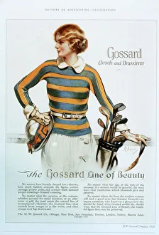 Gossard 1920s USA womens underwear golf