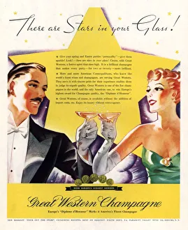 Images Dated 2005: Great Western 1930s USA champagne alcohol